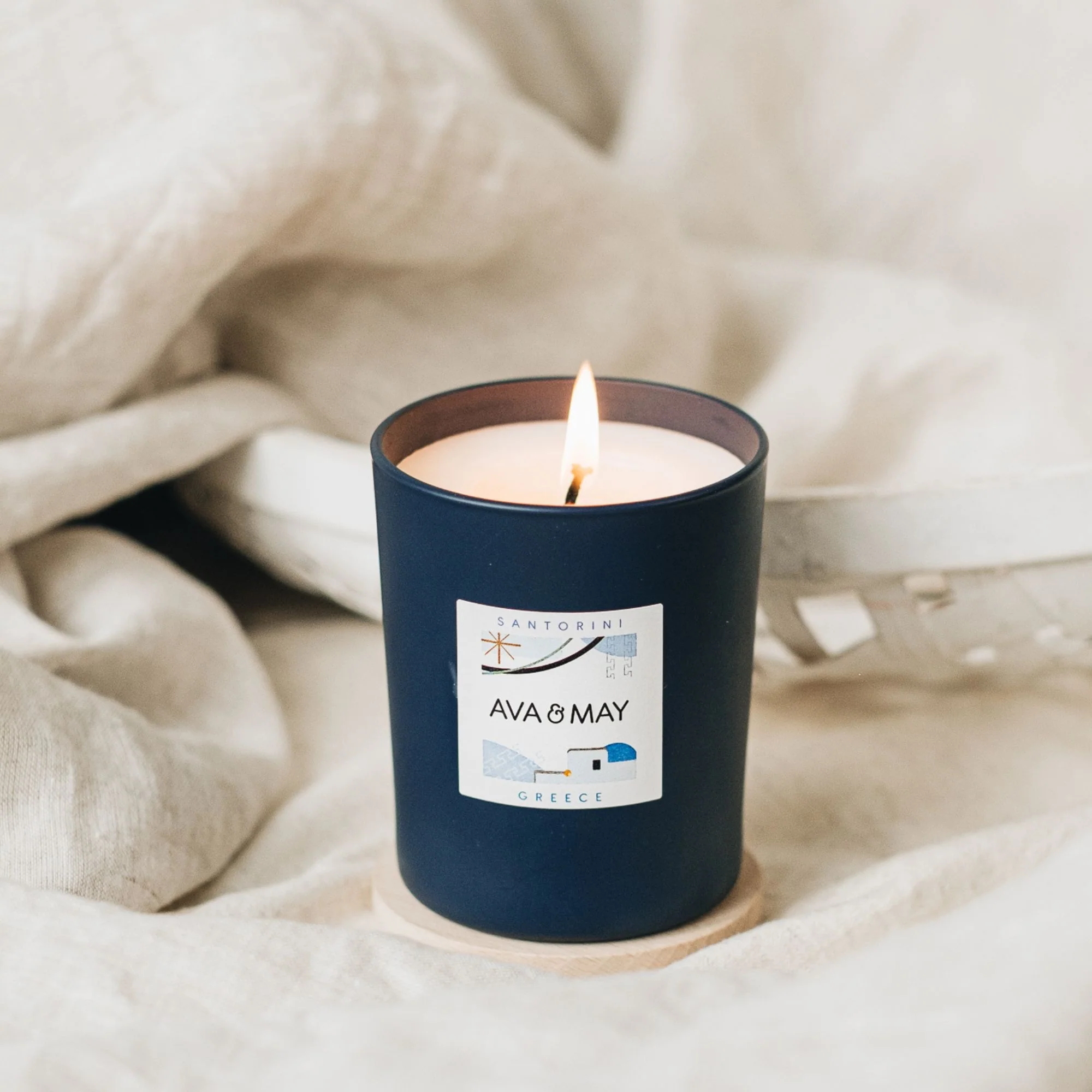 Candele Santorini - Candela Profumata
