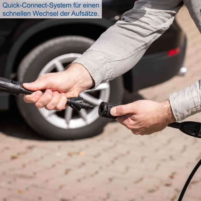Limpiadora eléctrica de alta presión de 110 bares - SCHEPPACH - HPC1400 - 1400 W