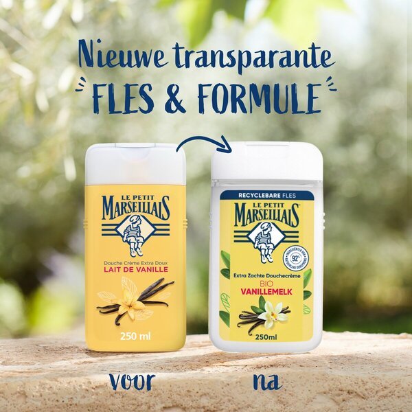 Le Petit Marseillais Ekstra nježna krema za tuširanje od vanilije<br>250ml