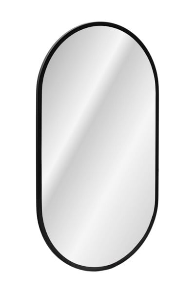 Lustro led w ramie apollo black