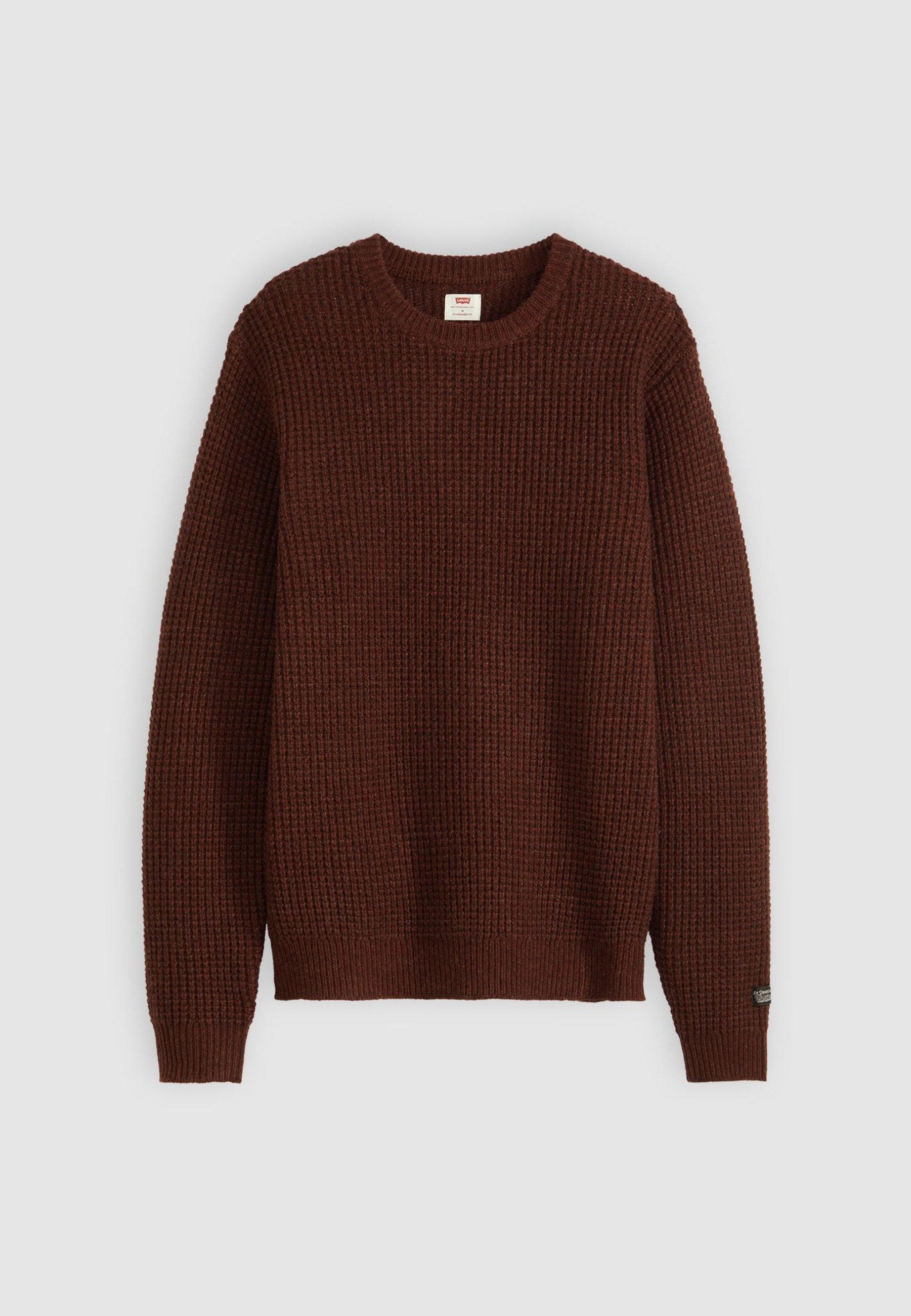 Levi's® PRESIDIO CREW - Pullover - Hot Chocolate Heather