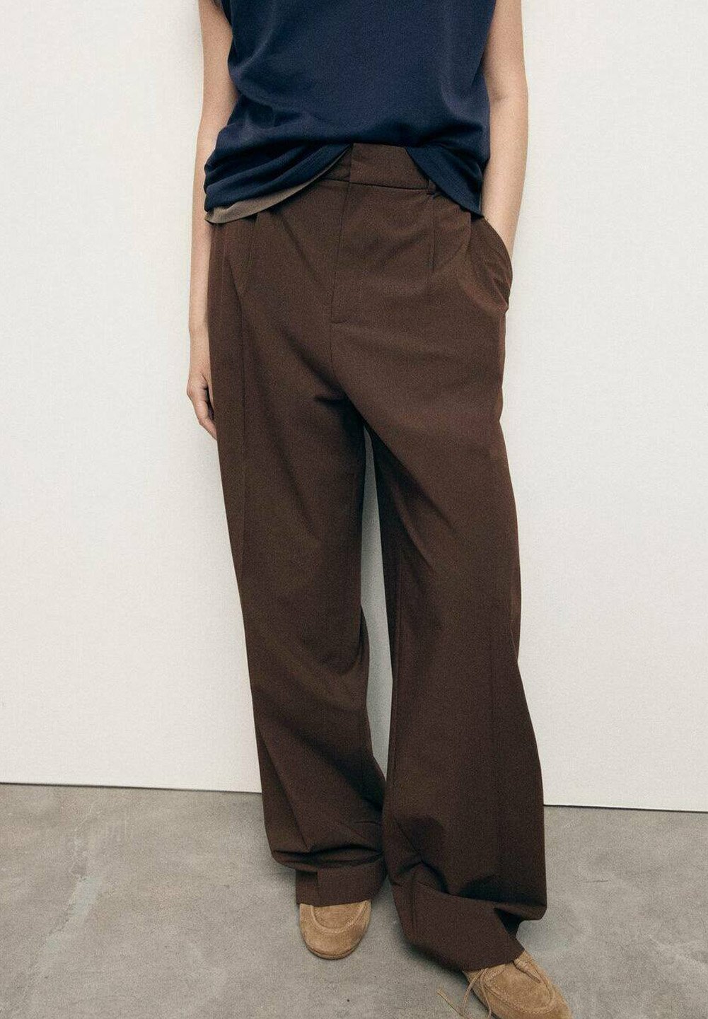 Mango Broek - bruin