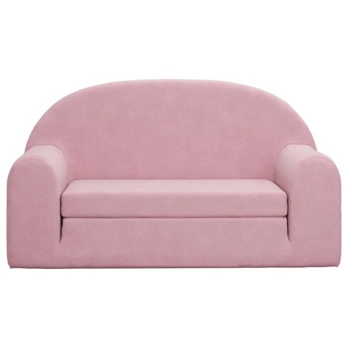 Sofá cama infantil vidaXL, 2 plazas, diván con respaldo y reposabrazos, cama de invitados para niños pequeños, dormitorio 357027