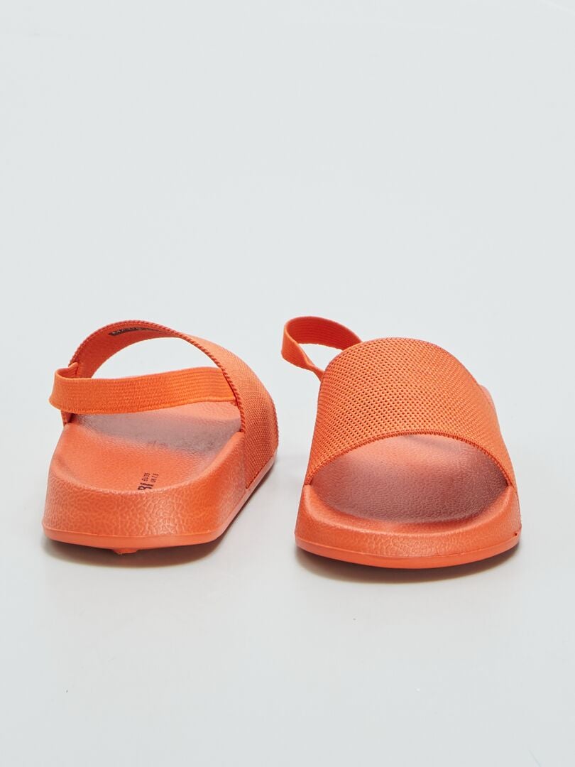 Mules de praia - LARANJA