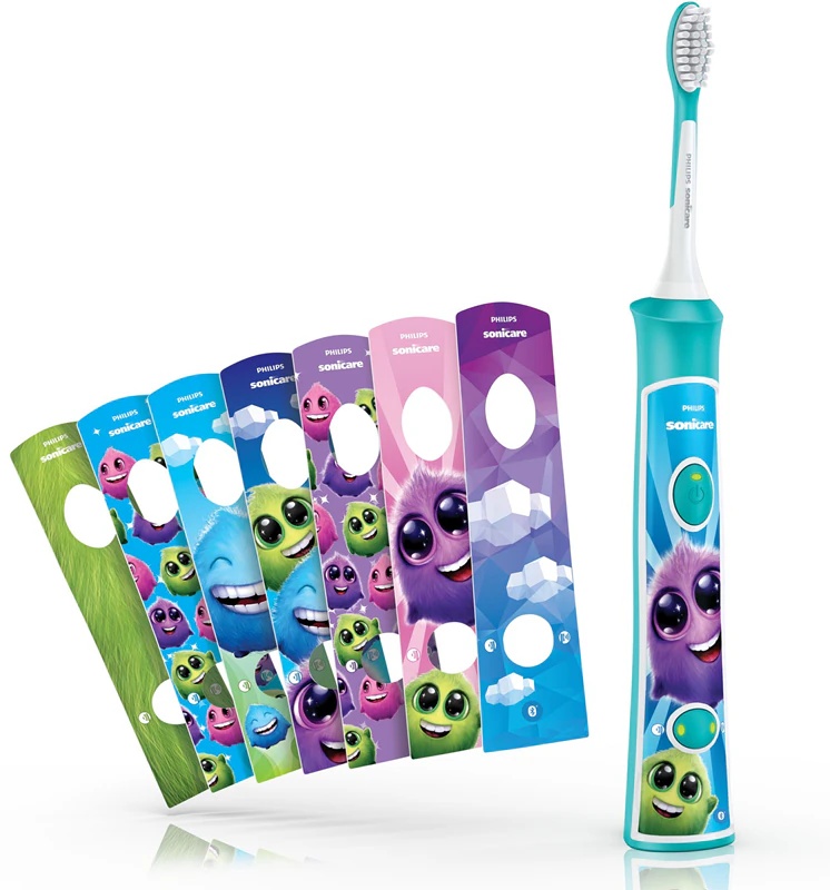 Philips Sonicare For Kids HX6322/04 sonična električna zobna ščetka za otroke s povezavo Bluetooth