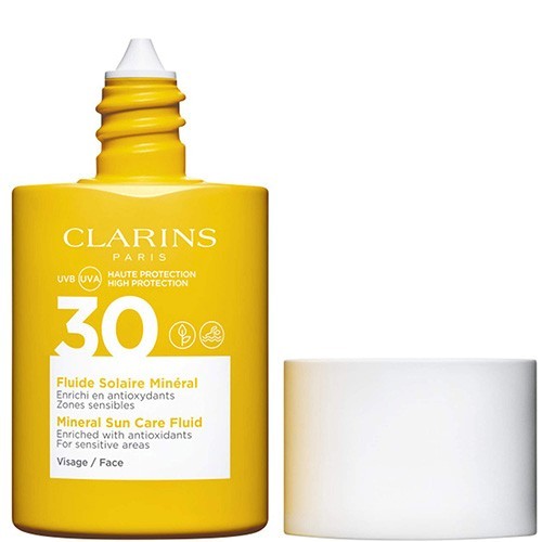 Clarins Fluide Solaire Minéral - Visage UVA/UVB30