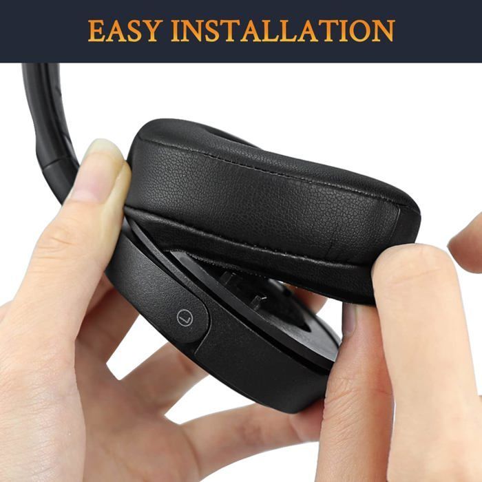 SOULWIT Foam Cushion Headphone Pads for JBL Tune 450BT (T450BT)/Tune 460BT (T460BT)/Tune 500BT (T500BT)/Tune 510BT/Tune 520BT