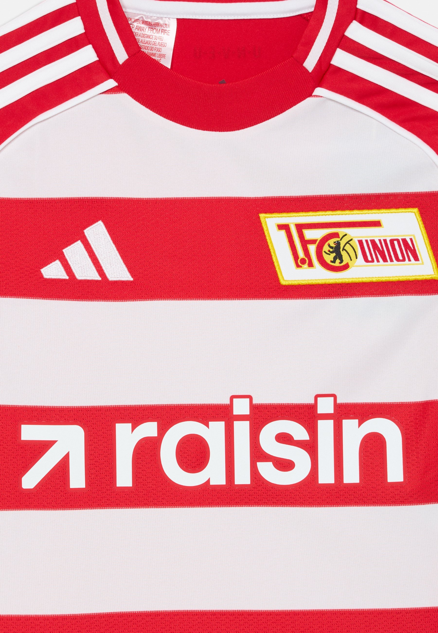 adidas Performance UNION BERLIN HOME KIDS UNISEX - Clubkleding - felrood/wit