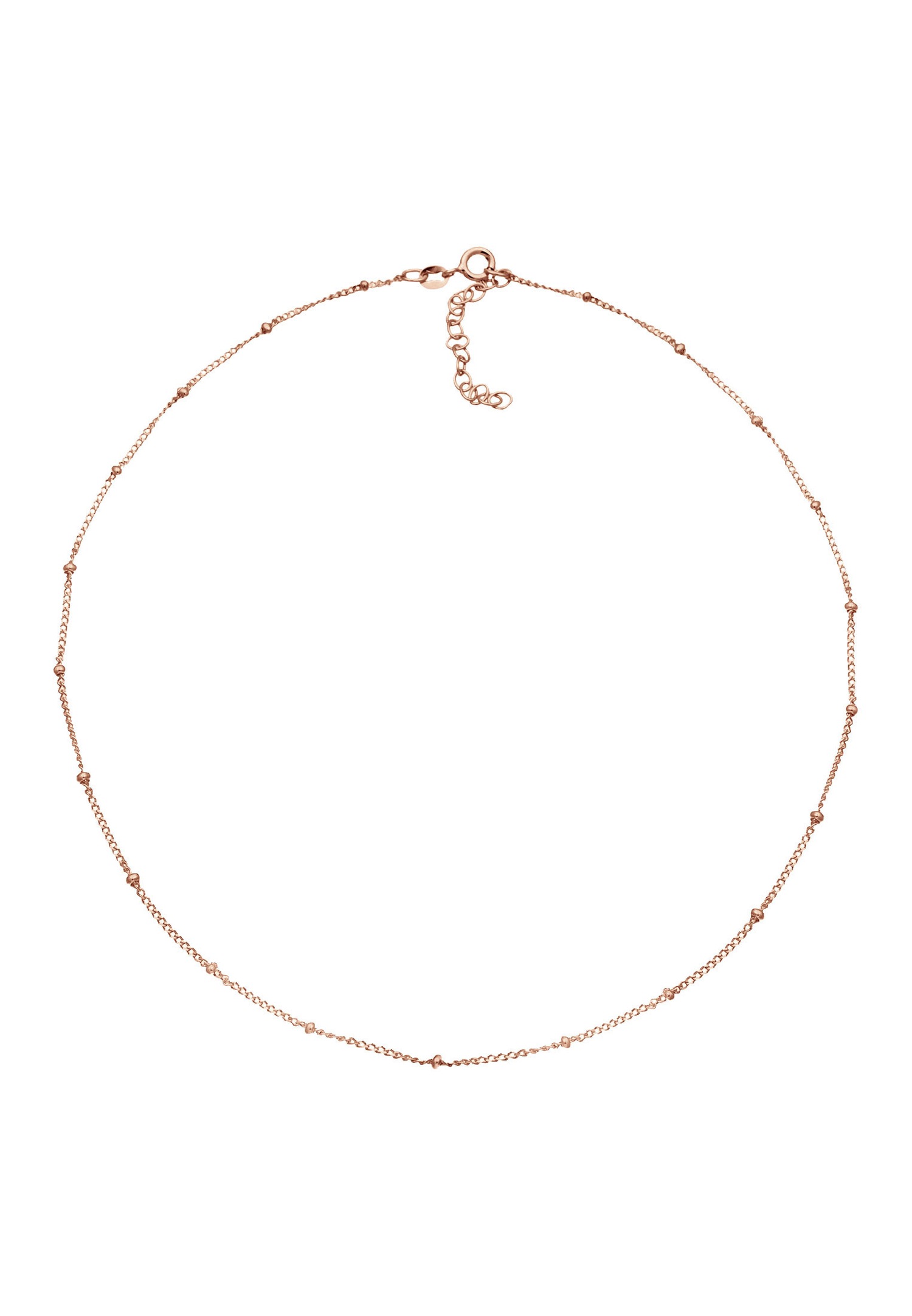 Elli Femmes Choker Boule Basique Minimaliste Tendance Blogueur en Argent Sterling 925