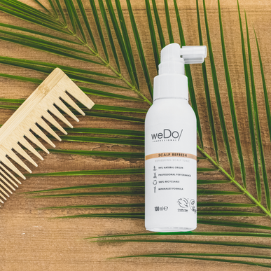 „WeDo Professionals Scalp Refresh Tonic“ natūralios kilmės gaivinantis plaukų tonikas sausiems plaukams 100 ml 100 ml