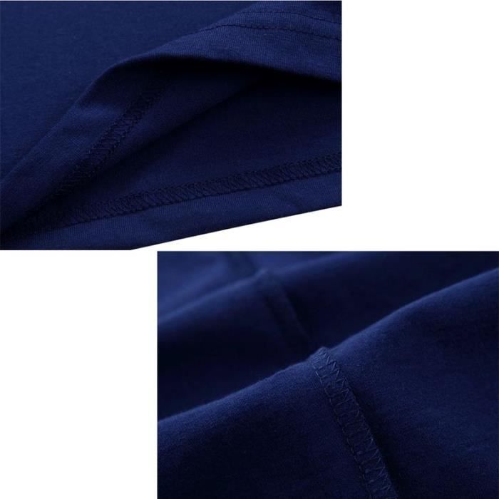 Paquete de 4 camisetas de manga corta para hombre, de cuello redondo, informales, estampadas y de corte recto, ideales para el verano: negro, azul, gris y burdeos.
