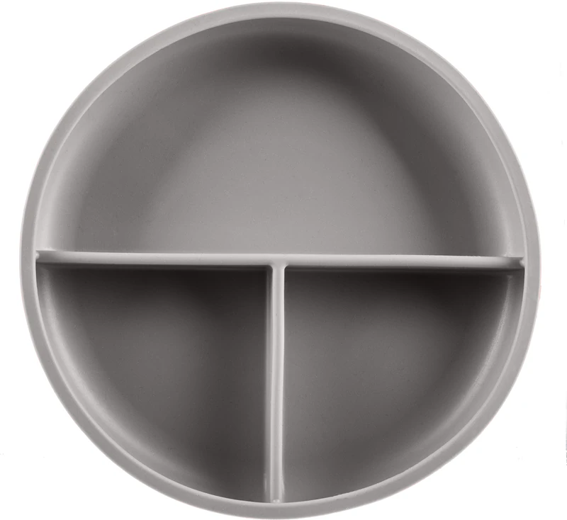 Prato dividido de silicone Zopa