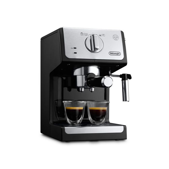 Cafetera espresso de bomba - De'Longhi - ECP33.21.BK - Negro plata