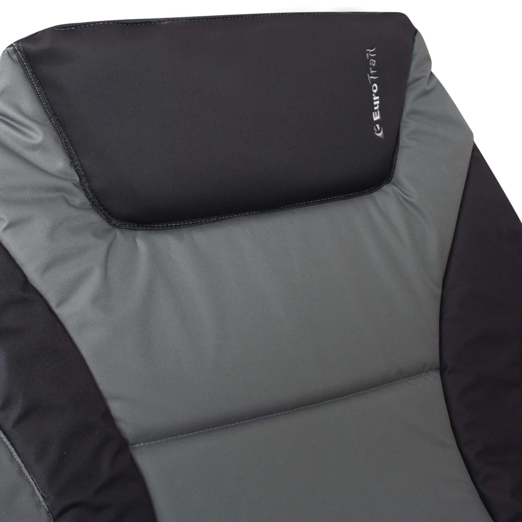 Lit de camping Eurotrail Royal gris et noir