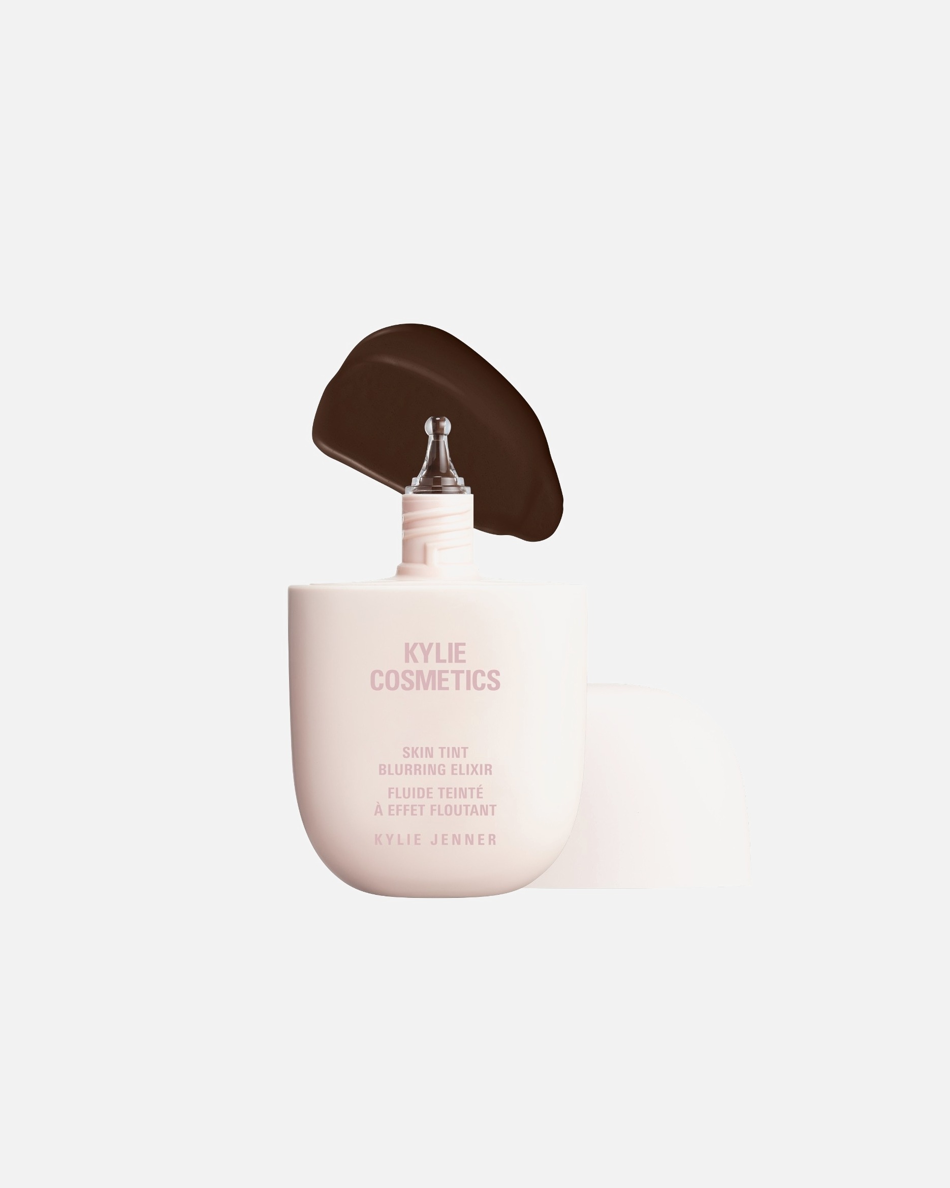 KYLIE COSMETICS makiažo pagrindas „Kylie Cosmetics Skin Tint Blurring Elixir“ makiažo pagrindas – 2.5N, 30 ml – 30 ml