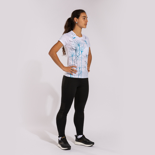 Camiseta Manga Corta Joma Elite Ix Blanco