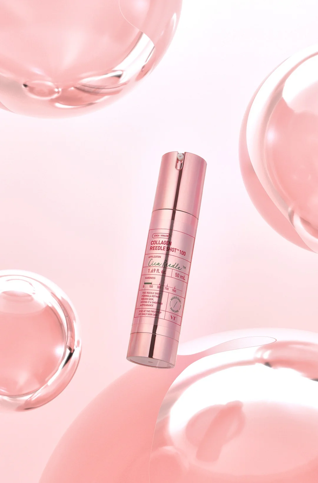 Viso COLLAGEN REEDLE SHOT 100 - Tratt. lifting viso 24 ore, Siero viso effetto globale