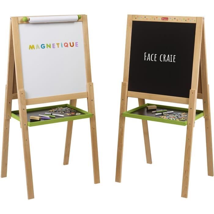 Große, multifunktionale Holz-Whiteboard-Tafel mit Zeichenfunktion – JEUJURA – Kreidetafel, magnetische weiße Oberfläche