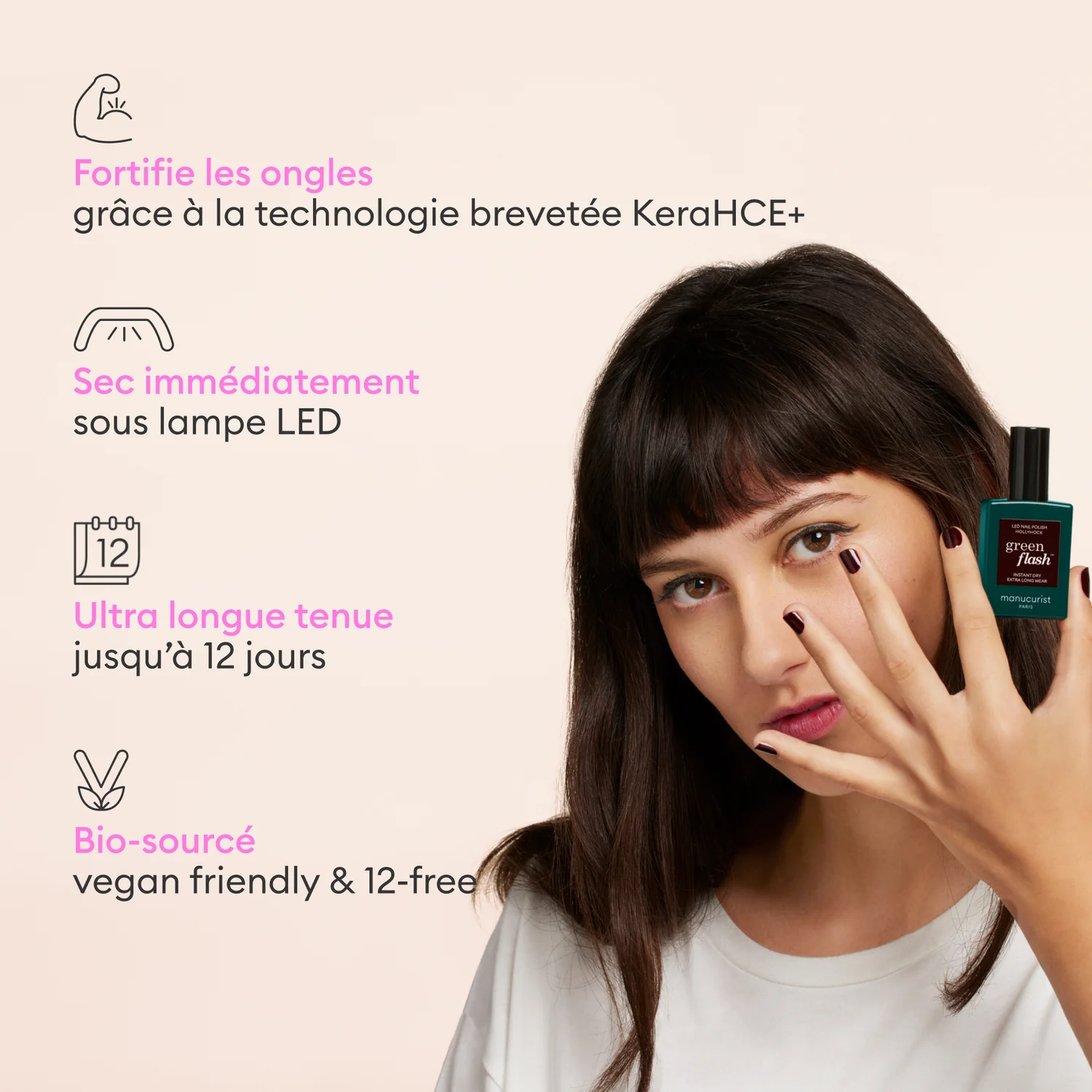 Semi-permanent LED Green Flash™ Trousse Addict
