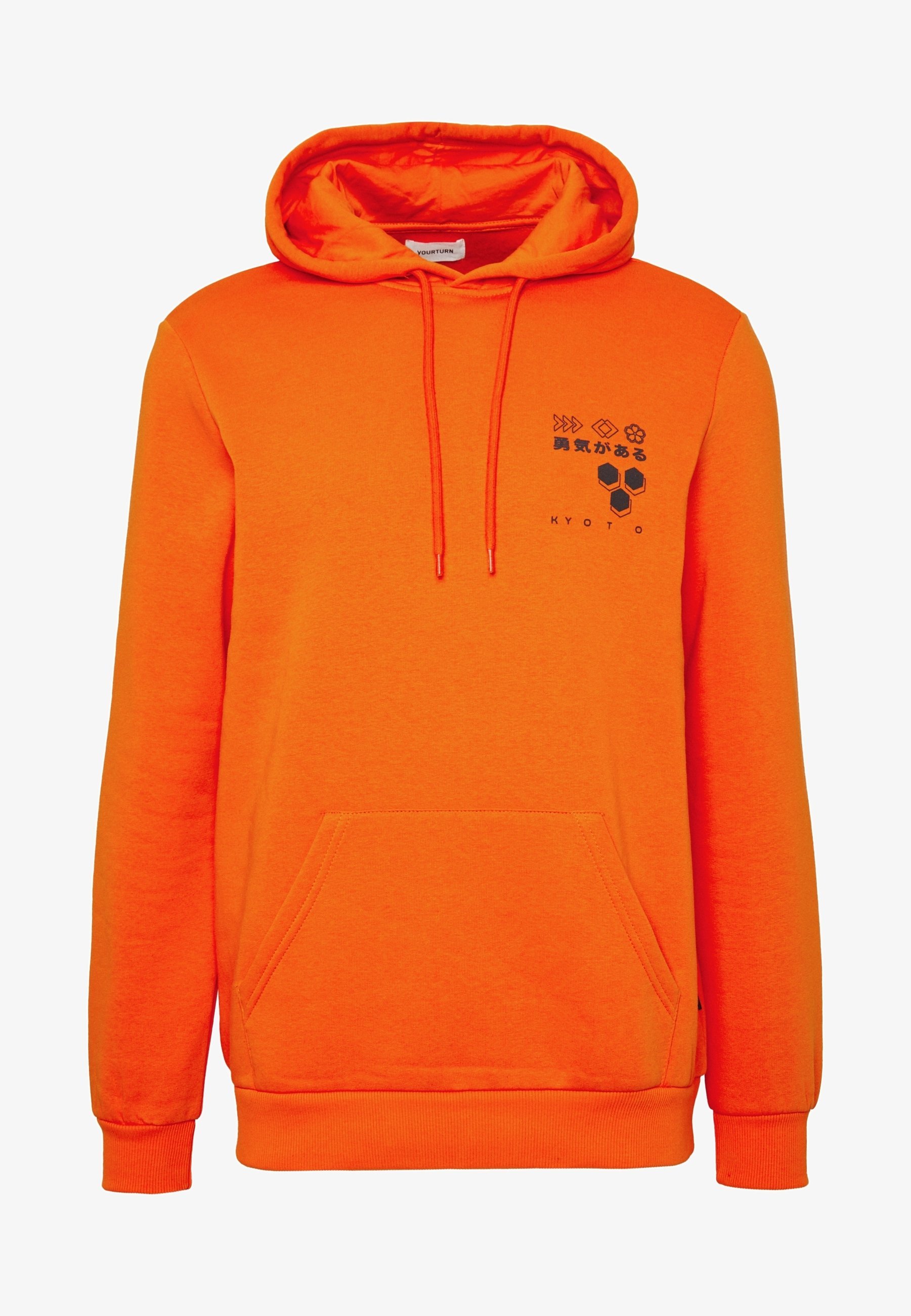 Sweat à capuche YOURTURN - orange