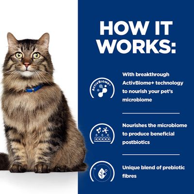 Ragoût Hill's Prescription Diet pour chats au biome gastro-intestinal - Poulet