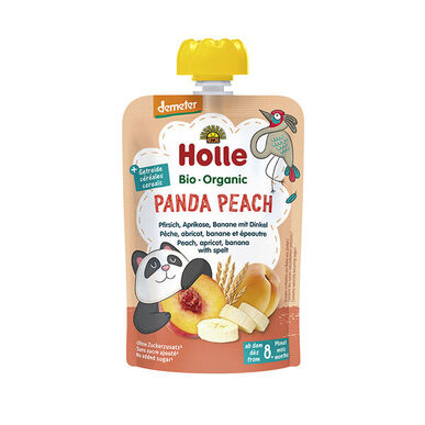 Holle Puree Bio Panda Persikka 8m 100 g 100 g