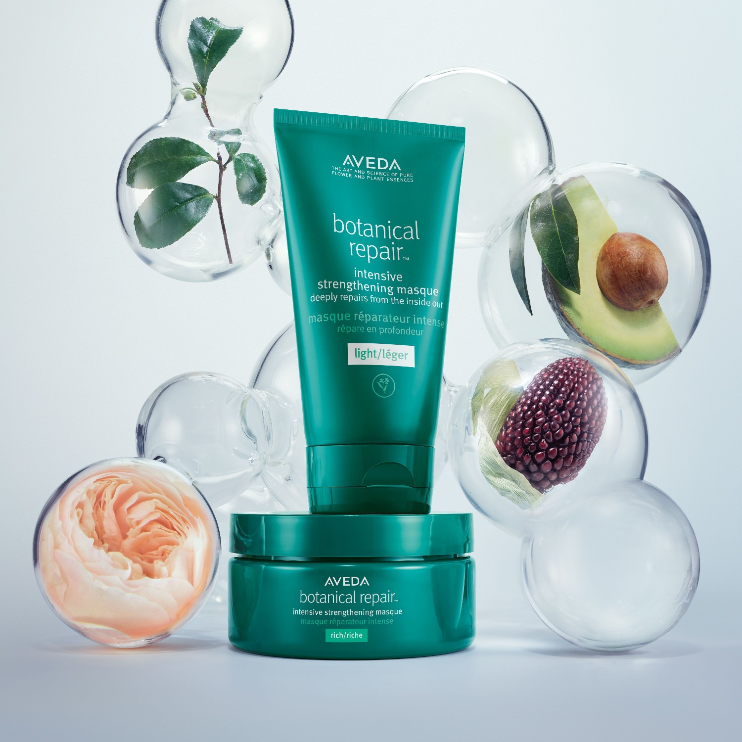Masque capillaire réparateur et fortifiant intensif Aveda : Riche - 25 ml
