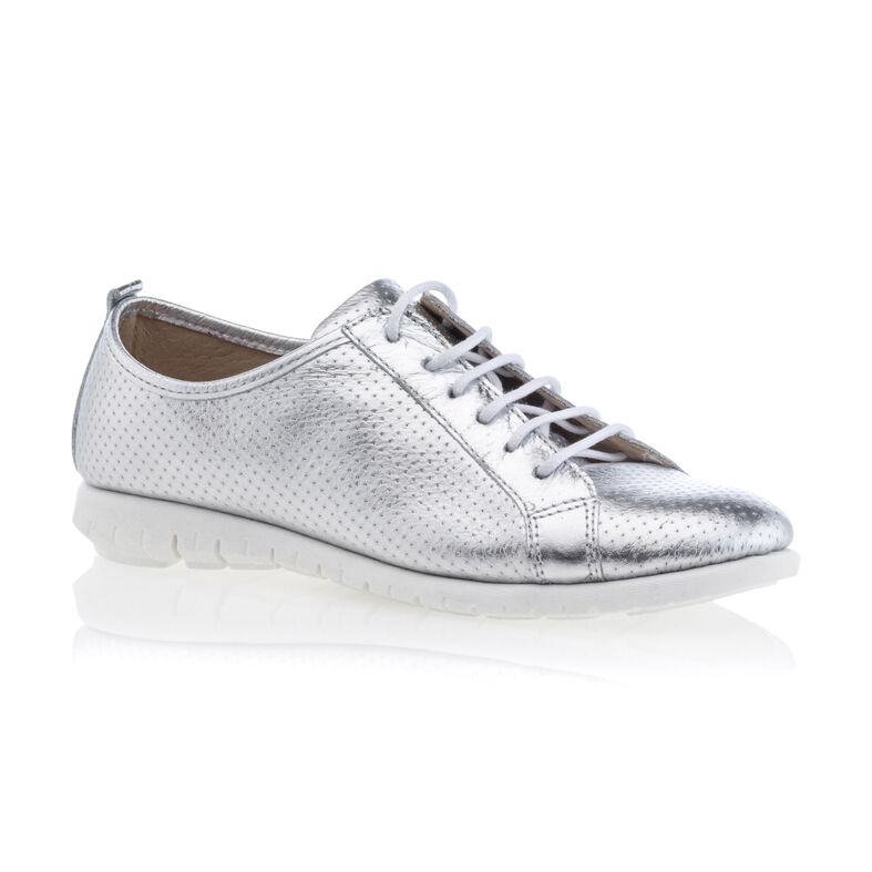 Zapatillas deportivas para mujer, color gris.