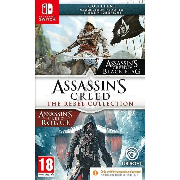 Assassin's Creed - Rebel Collection (Código na caixa) Jogo para Nintendo Switch