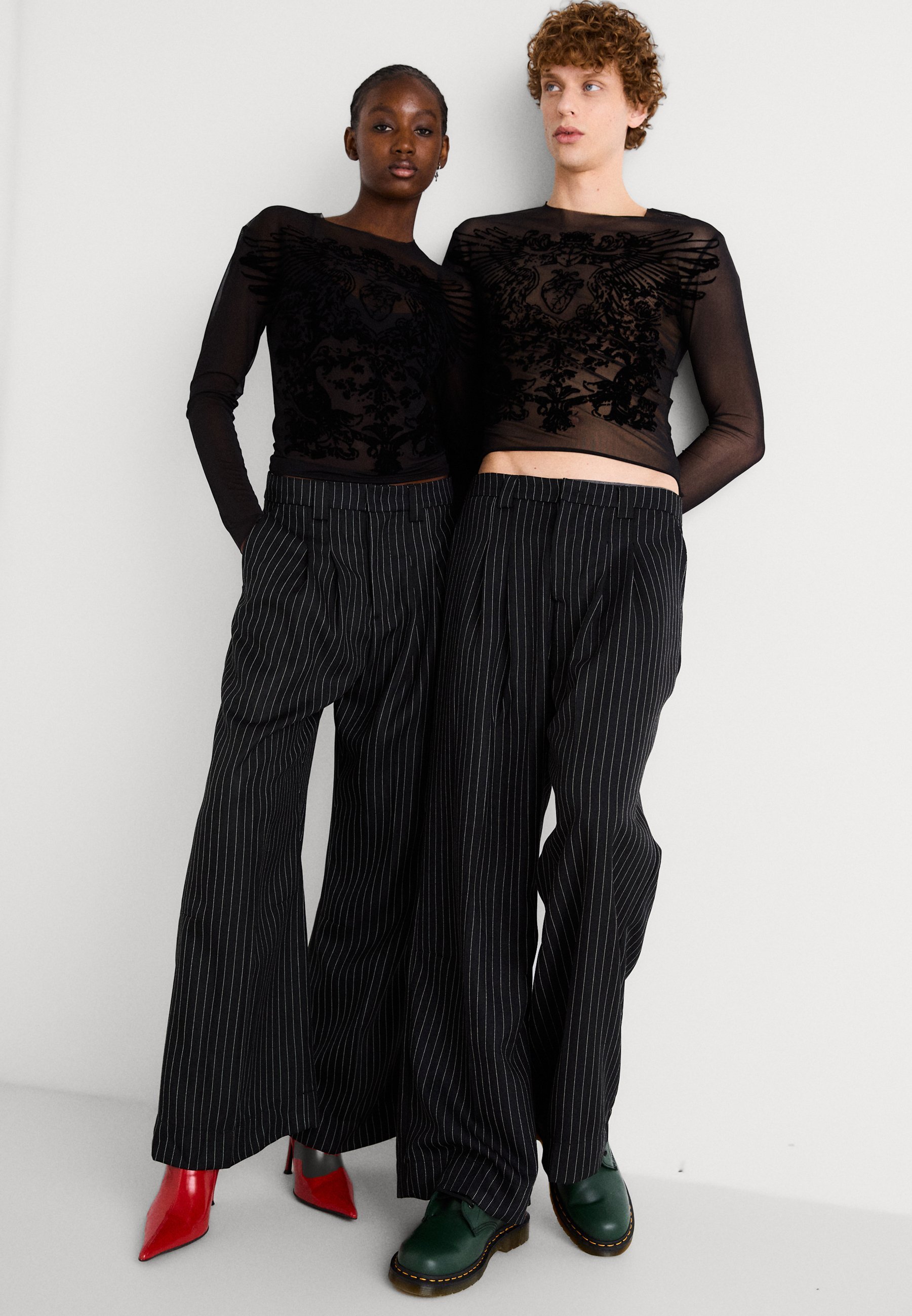 Jaded London GOLIATH BROEK UNISEX - Broek - zwart