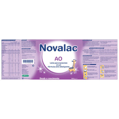 Kojenecká výživa Novalac 800 g 800 g