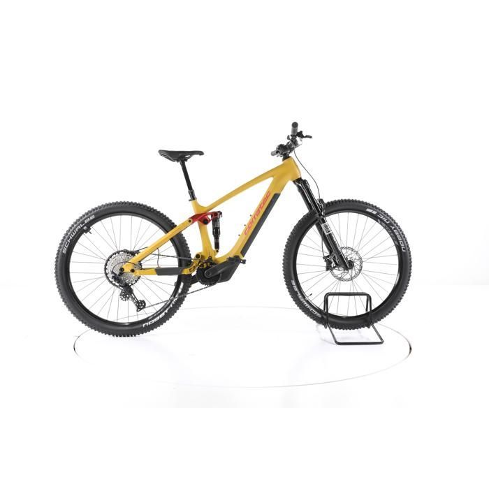 Electric bike - Corratec E-Power RS 140 EL Elite - yellow - Full suspension electric mountain bike - Bosch 400 Wh Refurbished