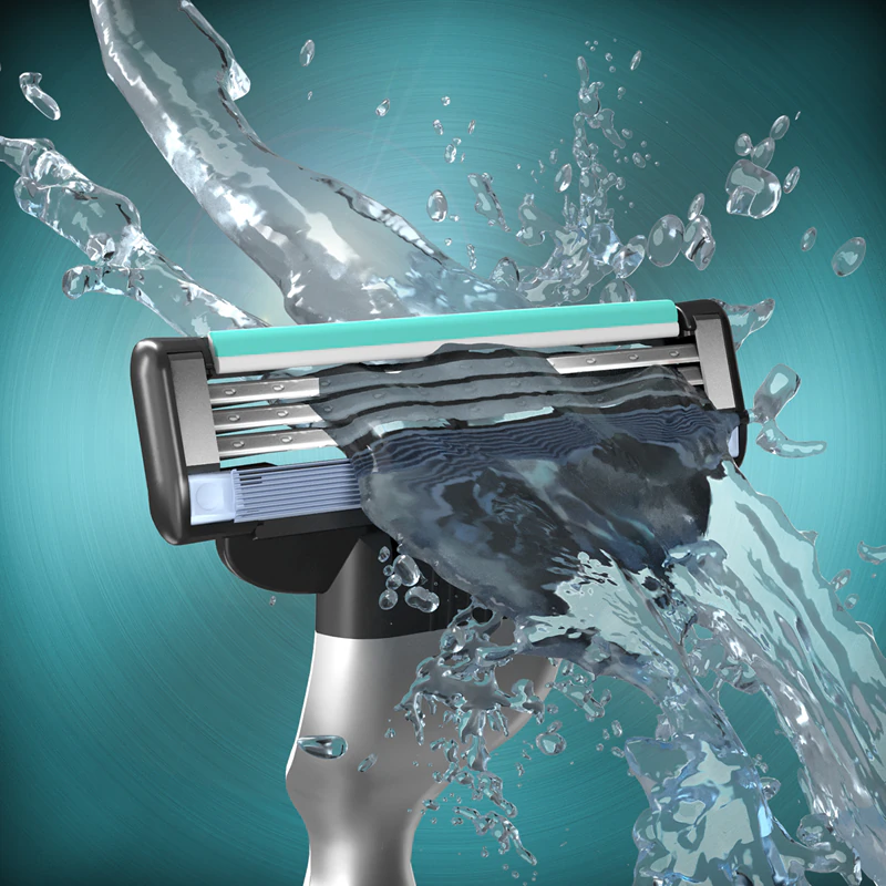 Kit de barbear masculino Gillette Mach3 Extra Comfort