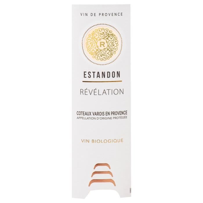Estandon Révélation Bio - Coteaux Varois en Provence - Vino Rosado de Provenza 2024