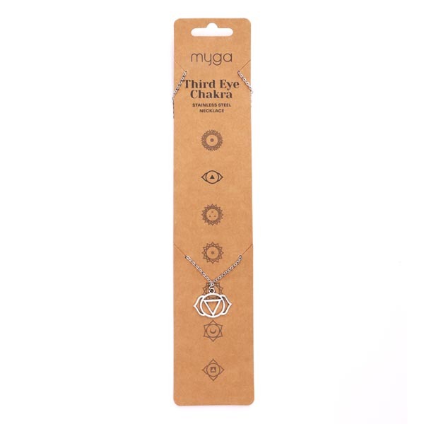 Myga Chakra Halskette - Drittes Auge