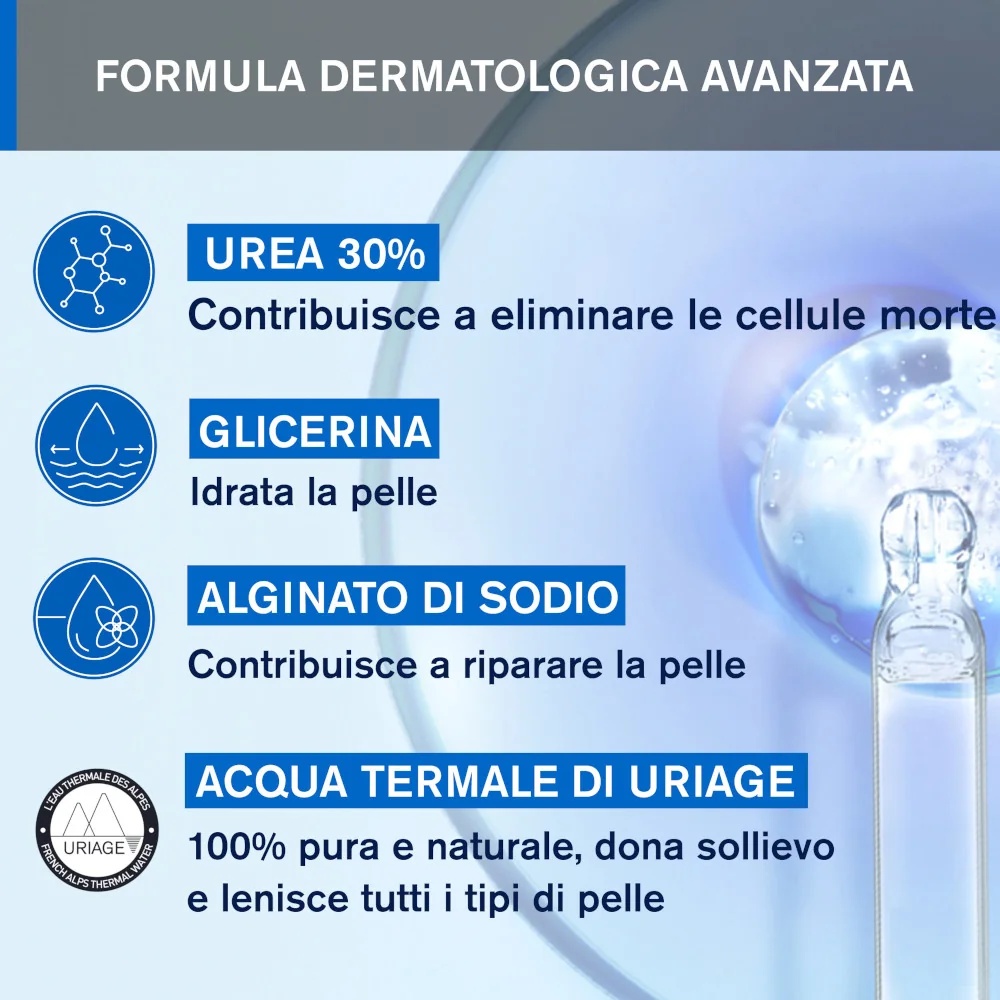 URIAGE Uriage Kèratosane 30 Keratolytische gelcrème 75 ml Keratolytisch effect