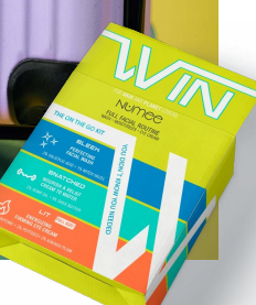 Win Kit ceļojuma izmēra sejas kopšanas rutīna Kosmētikas komplekti