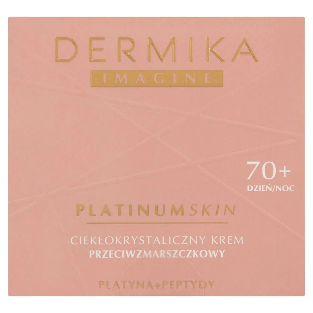 Dermika Imagine Platinum Skin Ciekłokrystaliczny krem przeciwzmarszczkowy 70+ na dzień i na noc