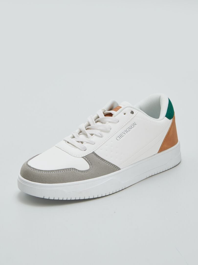 'Chevignon' lage sneakers - wit