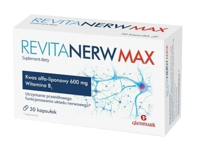 Revitanerw Max, Suplement diety na uspokojenie, Kapsułki