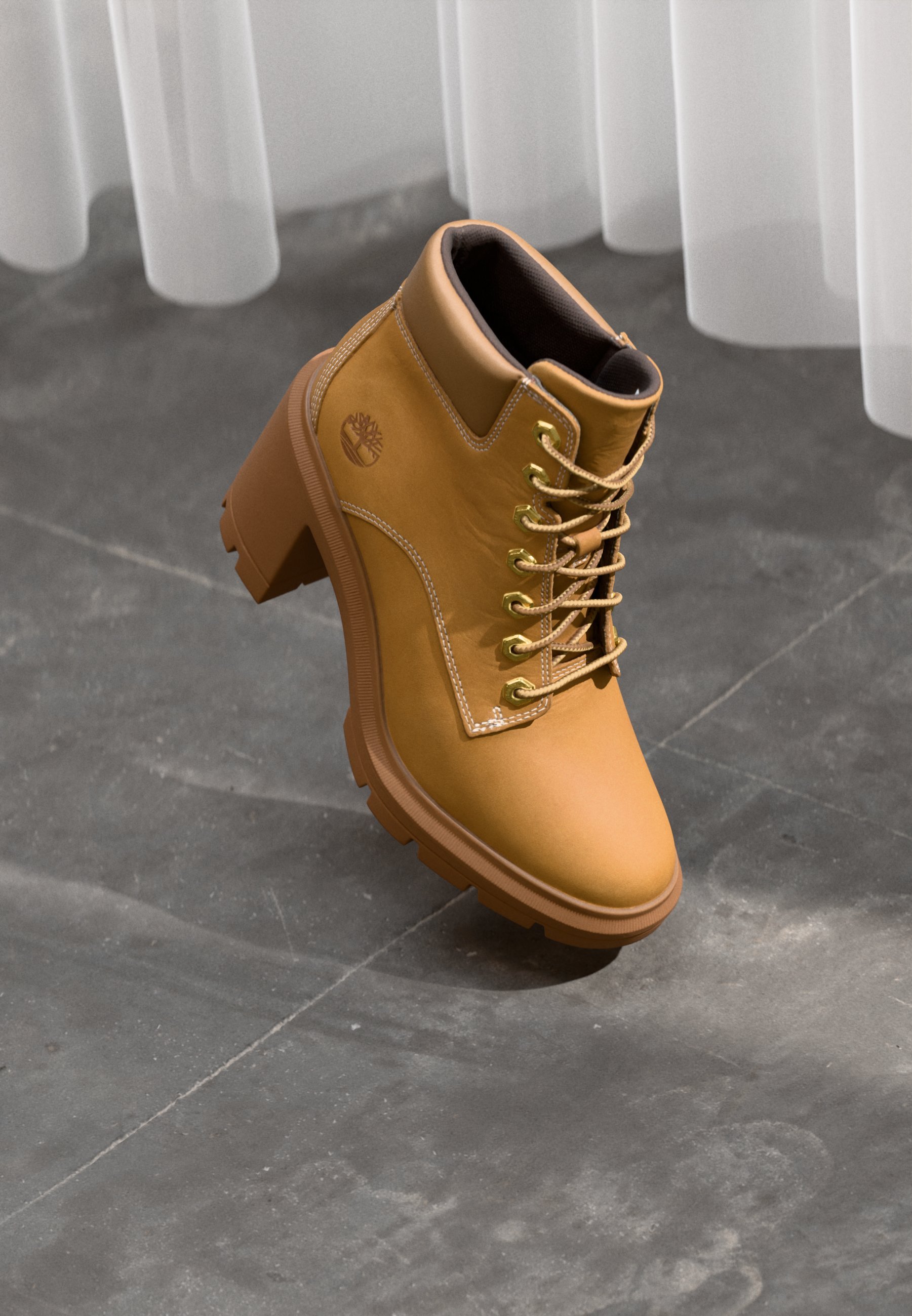 Timberland ALLINGTON HEIGHTS - Enkellaarsjes - tarwekleur