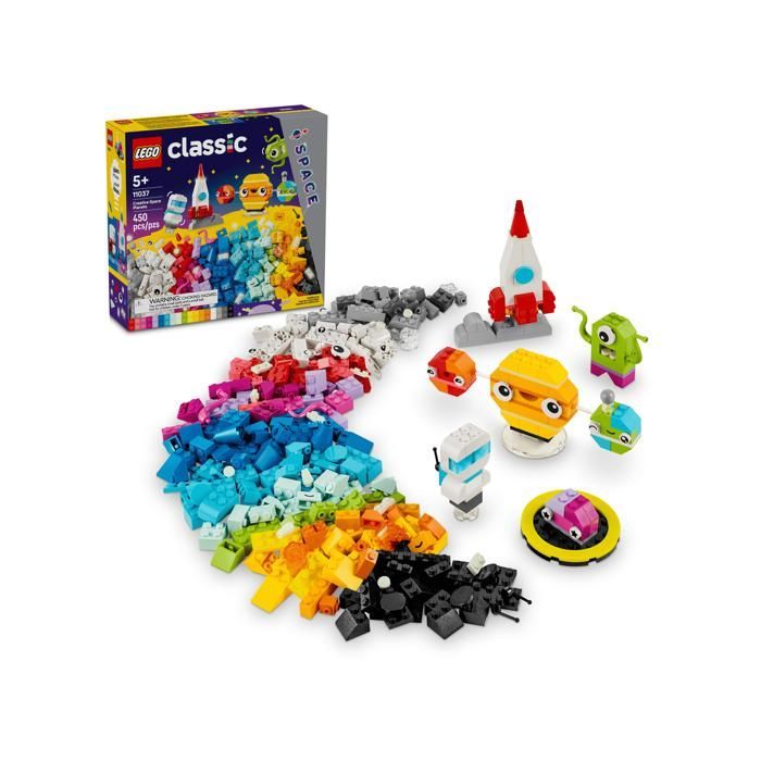 LEGO Classic 11037 Les planètes créatives Cadeaux Jouets Objets de collection 5+