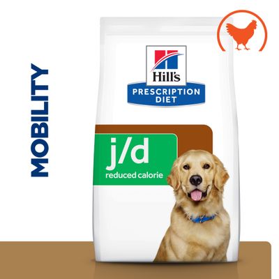 Hill's Prescription Diet j/d Reduced Calorie Joint Care csirkehúsos kutyatáp