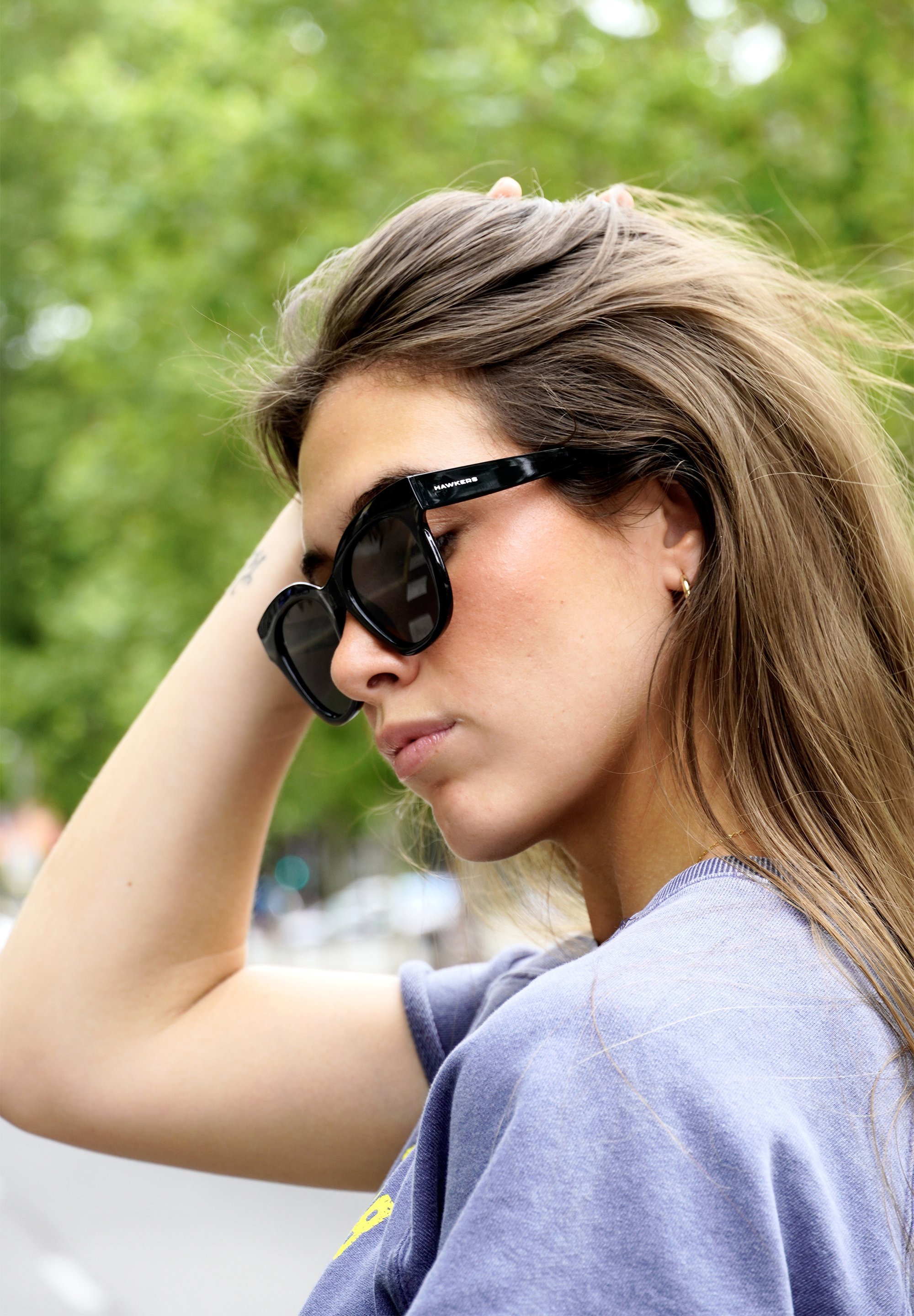 Lunettes de soleil Hawkers - noires