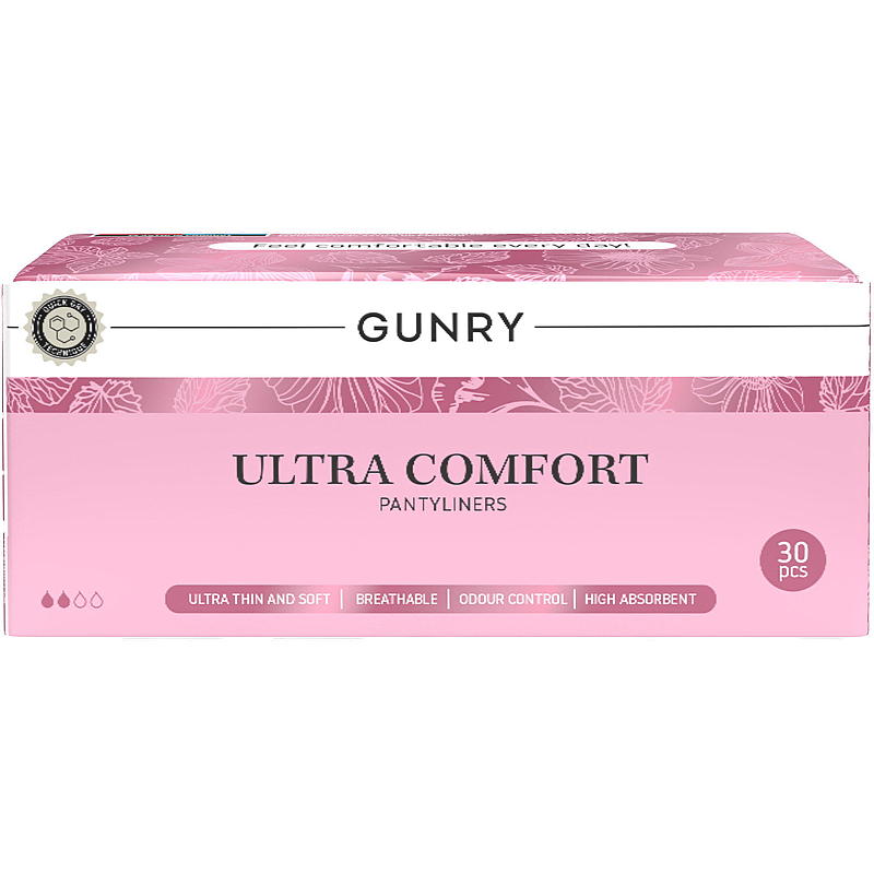 Gunry truseinnlegg 30-pakning Ultra Comfort Gunry