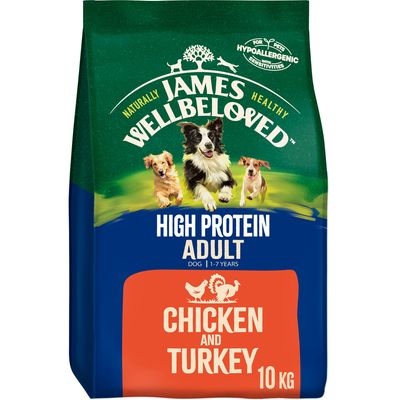 James Wellbeloved Adult High Protein – kurczak i indyk