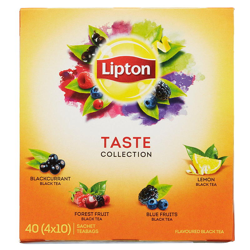 Lipton Sun tekollektion 40 tebreve, Lipton