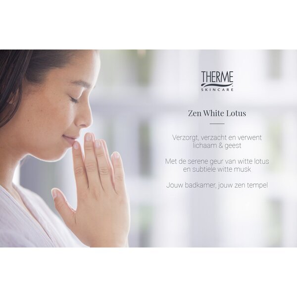 Therme Zen Energizirajući sprej za tijelo s bijelim lotosom 60 ml