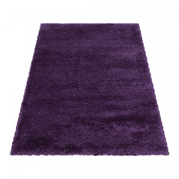 Dywan shaggy Fluffy Super Soft fioletowy 80 cm x 150 cm
