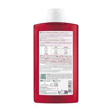 Klorane Pomegranate Color Radiance Shampoo Beskytter farge for farget hår 400 ml